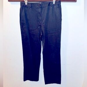 LL Bean Ladies Dark Blue Comfort Waist Classic Fit Size 12